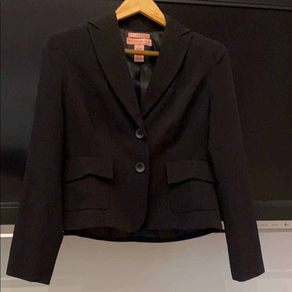 Black Cropped Jacket